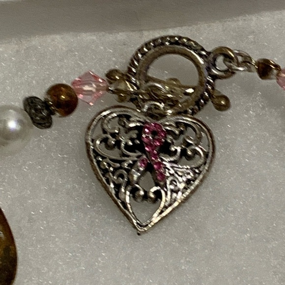 Breast Cancer Awareness Bracelet - Picture 5 of 5